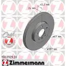 ZIMMERMANN 150.2929.20 Bremsscheiben 2 Stück BMW