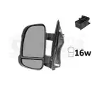 VAN WEZEL Aussenspiegel li. elek. Verst. bhz. 0983807