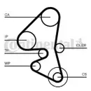 CONTINENTAL CTAM CT1163K1 Zahnriemen Kit