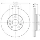 TEXTAR 92202403 Bremsscheiben 2 Stück RENAULT