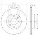 TEXTAR 92147103 Bremsscheiben 2 Stück vorne KIA