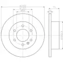 TEXTAR 93143303 Bremsscheiben 2 Stück hinten MERCEDES-BENZ