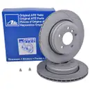 Original ATE 24.0320-0183.1 Power Disc Bremsscheiben 2 Stück hinten für BMW