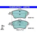 ATE 13.0470-2778.2 Ceramic Belagsatz
