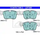 ATE 13.0470-7300.2 Ceramic Belagsatz