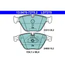 ATE 13.0470-7275.2 Ceramic Belagsatz
