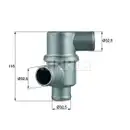 Thermostat Kühlmittel Mahle TH 37 80 Behr für Lada