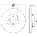 TEXTAR 92264925 Bremsscheiben 2 Stück BMW