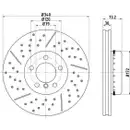 TEXTAR 92265025 Bremsscheiben 2 Stück vorne BMW