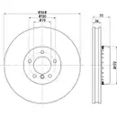 TEXTAR 92182425 Bremsscheiben 2 Stück BMW