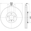 TEXTAR 50005090 1 Set Bremsscheiben für links und rechts BMW