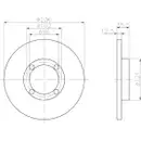 TEXTAR 92100303 Bremsscheiben 2 Stück vorne CHEVROLET