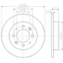 TEXTAR 92134303 Bremsscheiben 2 Stück hinten KIA