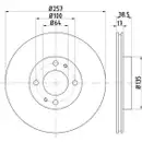 TEXTAR 92282503 Bremsscheiben 2 Stück vorne CITROËN
