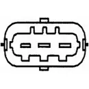 HELLA 6PU 012 681-011 Sensor, Nockenwellenposition