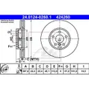 ATE 24.0124-0260.1 Bremsscheiben 2 Stück vorne BMW
