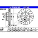 ATE 24.0132-0168.1 Bremsscheiben 2 Stück vorne MERCEDES-BENZ