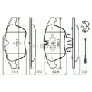 BOSCH 0 986 494 371 Bremsbelagsatz, Scheibenbremse