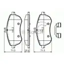 BOSCH 0 986 494 593 Bremsbelagsatz, Scheibenbremse