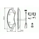 BOSCH 0 986 494 613 Bremsbelagsatz, Scheibenbremse