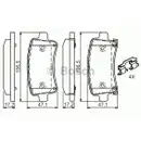 BOSCH 0 986 494 668 Bremsbelagsatz, Scheibenbremse