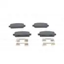 BOSCH 0 986 494 666 Bremsbelagsatz, Scheibenbremse