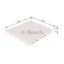 BOSCH 1 987 432 254 Filter, Innenraumluft M 2254