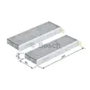 BOSCH 1 987 435 522 Filter, Innenraumluft R5522