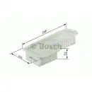 BOSCH F 026 400 353 Luftfilter S0353