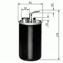 BOSCH F 026 402 827 Kraftstofffilter N 2827
