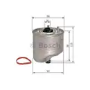 BOSCH F 026 402 864 Kraftstofffilter N 2864