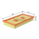 BOSCH F 026 400 342 Luftfilter S0342