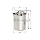 BOSCH F 026 402 835 Kraftstofffilter N 2835