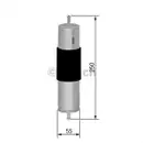 BOSCH F 026 402 847 Kraftstofffilter N 2847