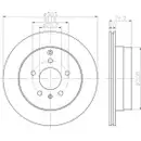TEXTAR 92165503 Bremsscheiben 2 Stück hinten CHEVROLET
