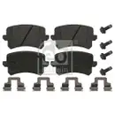 Bremsbelagsatz Scheibenbremse Febi Bilstein 16991 für Audi für Seat für VW