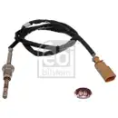 Sensor Abgastemperatur Febi Bilstein 49305 für Audi für Seat für Skoda für VW