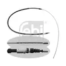 FEBI BILSTEIN 49628 Handbremsseil für CITROËN, PEUGEOT