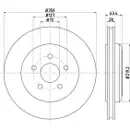 TEXTAR 92282003 Bremsscheiben 2 Stück hinten JEEP