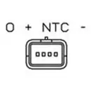 NTK 93136 Saugrohr-Drucksensor EPBMPT4-A001Z für CITROËN, PEUGEOT, FIAT