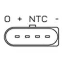 NTK 95912 Ladedrucksensor EPBBPT4-V002Z für AUDI, PORSCHE, VW, SKODA, SEAT