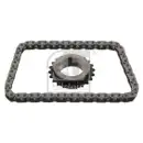 Kettensatz Ölpumpenantrieb Febi Bilstein 100680 für Citroën für Opel für Peugeot