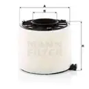 MANN-FILTER C 17 011 Luftfilter
