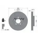 TEXTAR 92156903 Bremsscheiben 2 Stück vorne PEUGEOT