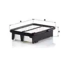 MANN-FILTER C 20 033 Luftfilter