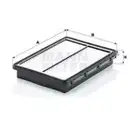 MANN-FILTER C 28 036 Luftfilter
