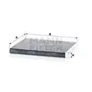 MANN-FILTER CUK 24 004 Innenraumluftfilter