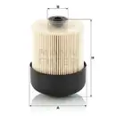 MANN-FILTER PU 9011 Z KIT Kraftstoffilter