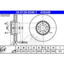 ATE 24.0130-0240.1 Bremsscheiben 2 Stück vorne für VOLVO
