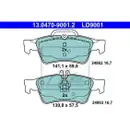 ATE 13.0470-9001.2 Ceramic Belagsatz